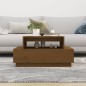 vidaXL Mesa de centro madera maciza de pino marrón miel 80x55x40,5 cm vidaXL Mesa de centro madera maciza de pino marrón miel 80x55x40,5 cm