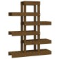 vidaXL Soporte plantas madera maciza pino marrón miel 85x25x109,5 cm vidaXL Soporte plantas madera maciza pino marrón miel 85x25x109,5 cm