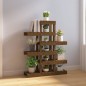 vidaXL Soporte plantas madera maciza pino marrón miel 85x25x109,5 cm vidaXL Soporte plantas madera maciza pino marrón miel 85x25x109,5 cm