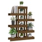 vidaXL Soporte plantas madera maciza pino marrón miel 85x25x109,5 cm vidaXL Soporte plantas madera maciza pino marrón miel 85x25x109,5 cm