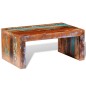 vidaXL Mesa de centro rectangular de madera reciclada vidaXL Mesa de centro rectangular de madera reciclada