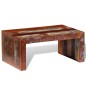 vidaXL Mesa de centro rectangular de madera reciclada vidaXL Mesa de centro rectangular de madera reciclada