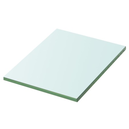 vidaXL Panel de estante vidrio claro 20x15 cm