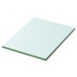 vidaXL Panel de estante vidrio claro 20x15 cm vidaXL Panel de estante vidrio claro 20x15 cm