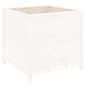 vidaXL Jardinera madera maciza de pino blanco 82,5x82,5x78 cm vidaXL Jardinera madera maciza de pino blanco 82,5x82,5x78 cm