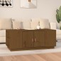 vidaXL Mesa de centro madera maciza de pino marrón miel 100x50x41 cm vidaXL Mesa de centro madera maciza de pino marrón miel 100x50x41 cm