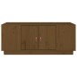 vidaXL Mesa de centro madera maciza de pino marrón miel 100x50x41 cm vidaXL Mesa de centro madera maciza de pino marrón miel 100x50x41 cm