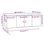 vidaXL Mesa de centro madera maciza de pino marrón miel 100x50x41 cm vidaXL Mesa de centro madera maciza de pino marrón miel 100x50x41 cm