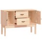 vidaXL Aparador de madera maciza de pino 110x40x78 cm vidaXL Aparador de madera maciza de pino 110x40x78 cm
