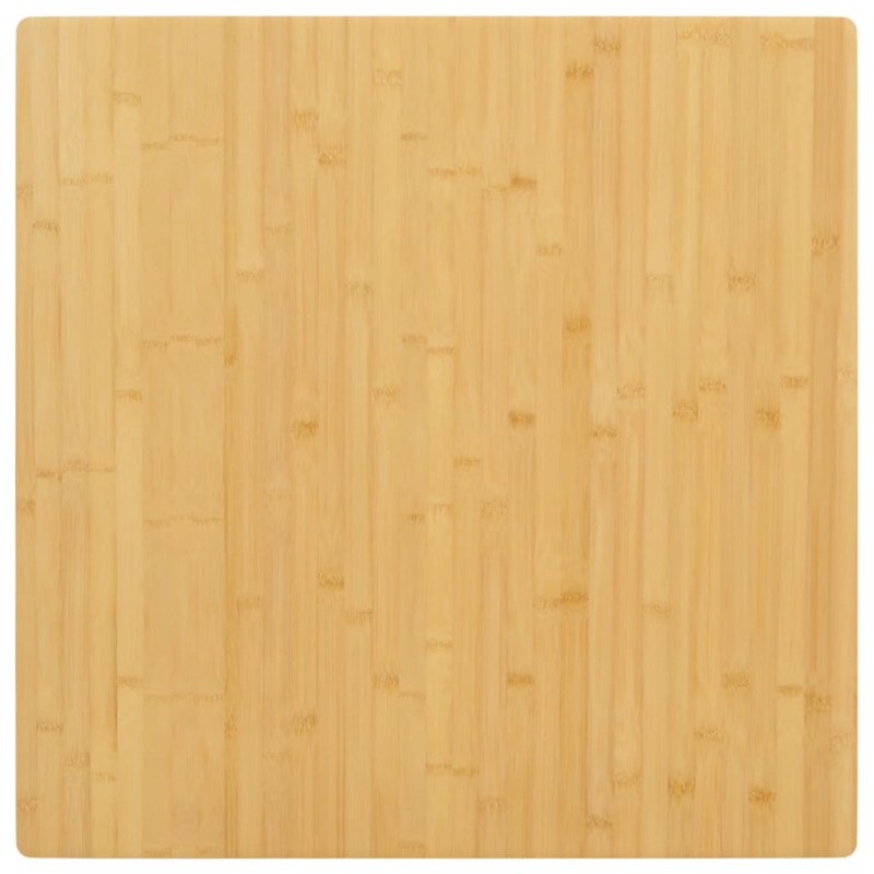 vidaXL Tablero de mesa de bambú 80x80x1,5 cm vidaXL Tablero de mesa de bambú 80x80x1,5 cm