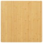 vidaXL Tablero de mesa de bambú 80x80x1,5 cm vidaXL Tablero de mesa de bambú 80x80x1,5 cm