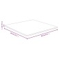 vidaXL Tablero de mesa de bambú 80x80x1,5 cm vidaXL Tablero de mesa de bambú 80x80x1,5 cm