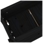 vidaXL Jardinera de madera maciza de pino negro 112x25x104,5 cm vidaXL Jardinera de madera maciza de pino negro 112x25x104,5 cm
