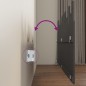 vidaXL Cabecero de cama de pared madera maciza pino gris 204x3x80 cm vidaXL Cabecero de cama de pared madera maciza pino gris 204x3x80 cm