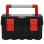vidaXL Caja de herramientas negra y roja 45x28x26,5 cm vidaXL Caja de herramientas negra y roja 45x28x26,5 cm
