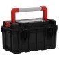 vidaXL Caja de herramientas negra y roja 45x28x26,5 cm vidaXL Caja de herramientas negra y roja 45x28x26,5 cm