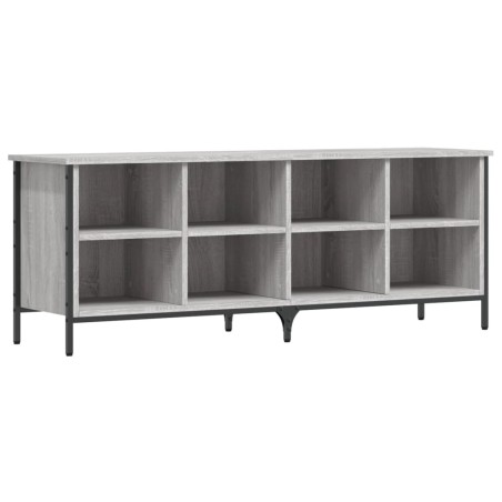 vidaXL Zapatero madera de ingeniería gris Sonoma 131x35x50 cm