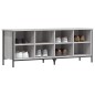 vidaXL Zapatero madera de ingeniería gris Sonoma 131x35x50 cm vidaXL Zapatero madera de ingeniería gris Sonoma 131x35x50 cm