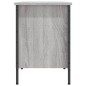 vidaXL Zapatero madera de ingeniería gris Sonoma 131x35x50 cm vidaXL Zapatero madera de ingeniería gris Sonoma 131x35x50 cm