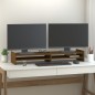 vidaXL Soporte de monitor madera maciza pino marrón miel 100x27x15 cm vidaXL Soporte de monitor madera maciza pino marrón miel 100x27x15 cm