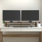 vidaXL Soporte de monitor madera maciza pino marrón miel 100x27x15 cm vidaXL Soporte de monitor madera maciza pino marrón miel 100x27x15 cm