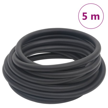 vidaXL Manguera de aire híbrida caucho y PVC negro 15 mm 5 m