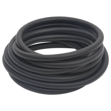 vidaXL Manguera de aire híbrida caucho y PVC negro 15 mm 5 m