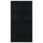 vidaXL Alfombra de pelo corto esponjoso suave lavable negra 80x150 cm vidaXL Alfombra de pelo corto esponjoso suave lavable negra 80x150 cm