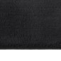 vidaXL Alfombra de pelo corto esponjoso suave lavable negra 80x150 cm vidaXL Alfombra de pelo corto esponjoso suave lavable negra 80x150 cm