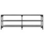 vidaXL Mueble de TV madera contrachapada gris Sonoma 140x30x50 cm vidaXL Mueble de TV madera contrachapada gris Sonoma 140x30x50 cm