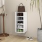 vidaXL Mueble zapatero de madera contrachapada blanco 31,5x35x70 cm vidaXL Mueble zapatero de madera contrachapada blanco 31,5x35x70 cm