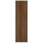 vidaXL Estantería/divisor de espacios roble marrón 100x30x103 cm vidaXL Estantería/divisor de espacios roble marrón 100x30x103 cm