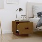 vidaXL Mesita de noche madera maciza de pino marrón miel 40x34x35 cm vidaXL Mesita de noche madera maciza de pino marrón miel 40x34x35 cm