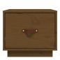 vidaXL Mesita de noche madera maciza de pino marrón miel 40x34x35 cm vidaXL Mesita de noche madera maciza de pino marrón miel 40x34x35 cm