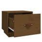 vidaXL Mesita de noche madera maciza de pino marrón miel 40x34x35 cm vidaXL Mesita de noche madera maciza de pino marrón miel 40x34x35 cm