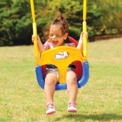 vidaXL Columpio para niños 3 en 1 polipropileno 29x40x39,5 cm