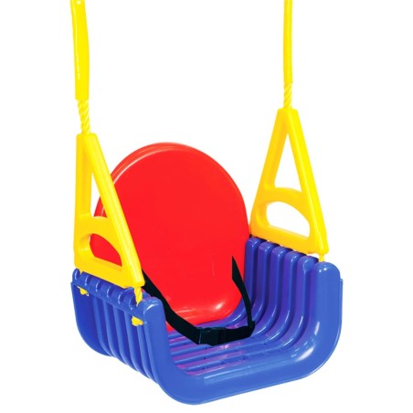vidaXL Columpio para niños 3 en 1 polipropileno 29x40x39,5 cm