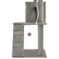 vidaXL Rascador para gatos con poste de sisal 120 cm gris vidaXL Rascador para gatos con poste de sisal 120 cm gris