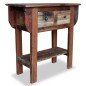 vidaXL Mesa consola de madera maciza reciclada 80x35x80 cm vidaXL Mesa consola de madera maciza reciclada 80x35x80 cm