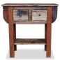 vidaXL Mesa consola de madera maciza reciclada 80x35x80 cm vidaXL Mesa consola de madera maciza reciclada 80x35x80 cm