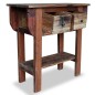 vidaXL Mesa consola de madera maciza reciclada 80x35x80 cm vidaXL Mesa consola de madera maciza reciclada 80x35x80 cm