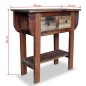 vidaXL Mesa consola de madera maciza reciclada 80x35x80 cm vidaXL Mesa consola de madera maciza reciclada 80x35x80 cm