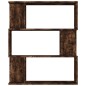 vidaXL Estantería/Biombo madera aglomerada roble ahumado 80x24x96 cm vidaXL Estantería/Biombo madera aglomerada roble ahumado 80x24x96 cm