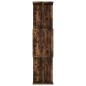 vidaXL Estantería/Biombo madera aglomerada roble ahumado 80x24x96 cm vidaXL Estantería/Biombo madera aglomerada roble ahumado 80x24x96 cm
