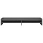 vidaXL Soporte para monitor madera maciza de pino gris 100x24x16 cm vidaXL Soporte para monitor madera maciza de pino gris 100x24x16 cm