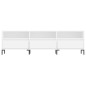 vidaXL Mueble de TV madera contrachapada blanco 150x30x44,5 cm vidaXL Mueble de TV madera contrachapada blanco 150x30x44,5 cm