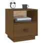vidaXL Mesitas de noche 2 uds madera de pino marrón miel 40x34x45 cm vidaXL Mesitas de noche 2 uds madera de pino marrón miel 40x34x45 cm