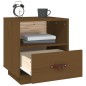 vidaXL Mesitas de noche 2 uds madera de pino marrón miel 40x34x45 cm vidaXL Mesitas de noche 2 uds madera de pino marrón miel 40x34x45 cm
