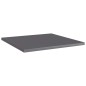 vidaXL Estante estantería 8 uds contrachapada gris brillo 40x40x1,5 cm vidaXL Estante estantería 8 uds contrachapada gris brillo 40x40x1,5 cm