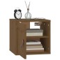 vidaXL Armario de pared madera maciza de pino marrón miel 31,5x30x30cm vidaXL Armario de pared madera maciza de pino marrón miel 31,5x30x30cm